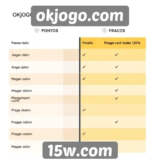 Comparativo de usabilidade do site okjogo.com